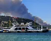 Circulația navelor prin Dardanele, oprită temporar, din cauza INCENDIILOR din Turcia