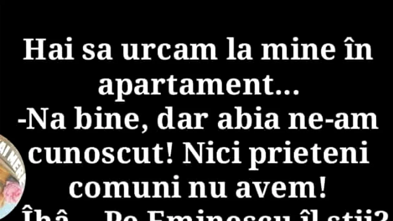 Bancul sfârșitului de săptămână | Prieteni comuni