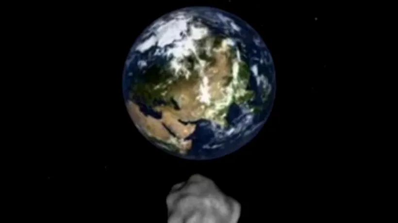 Un asteroid va trece astăzi la mică distanță de Terra. Traiectoria sa poate fi urmărită online