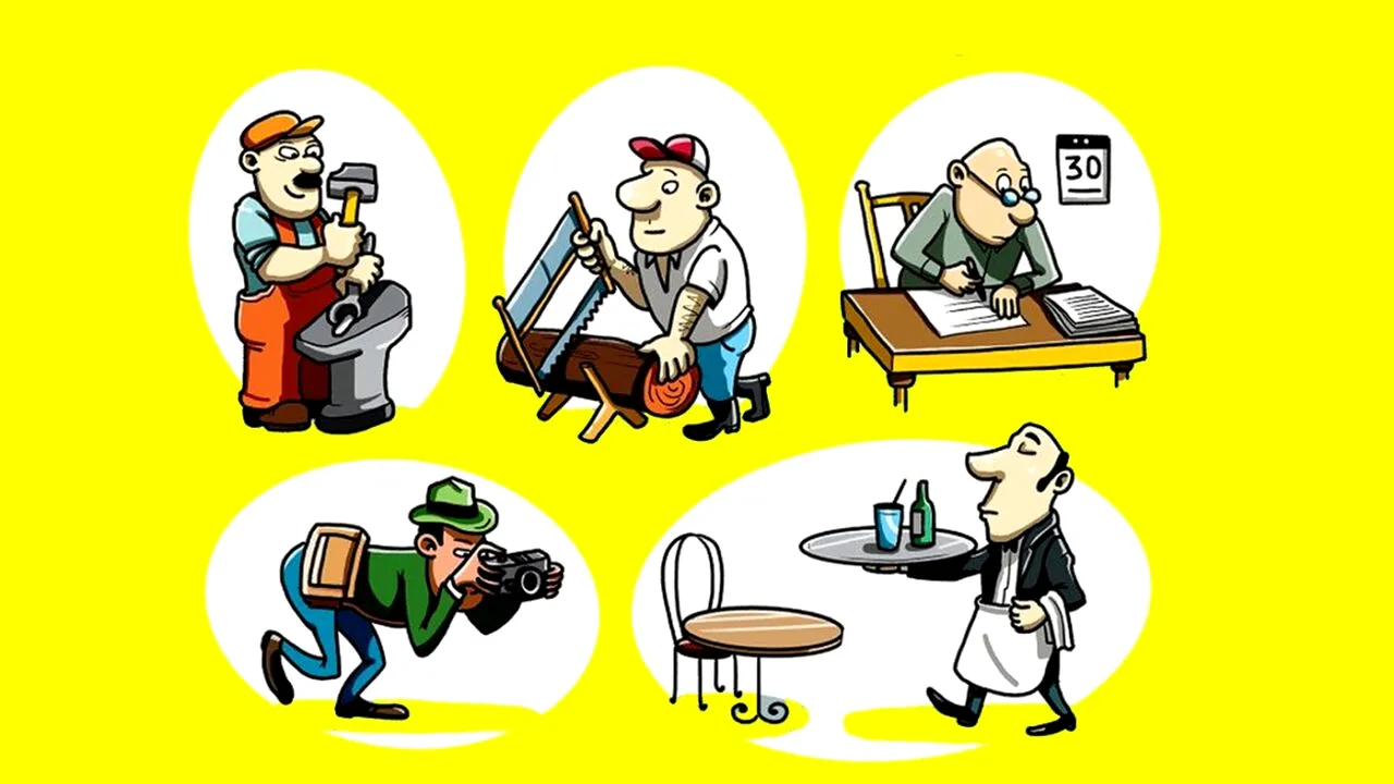 Test de inteligență pentru genii | Care dintre acești 6 bărbați e stângaci?