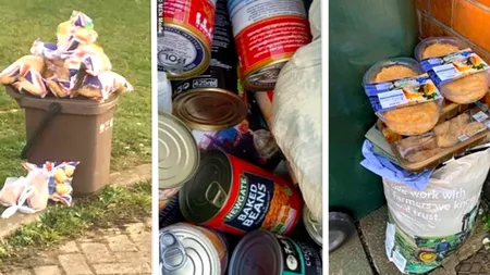 „PORCI RISIPITORI!” Au cumpărat tone de mâncare, iar acum aruncă totul la gunoi