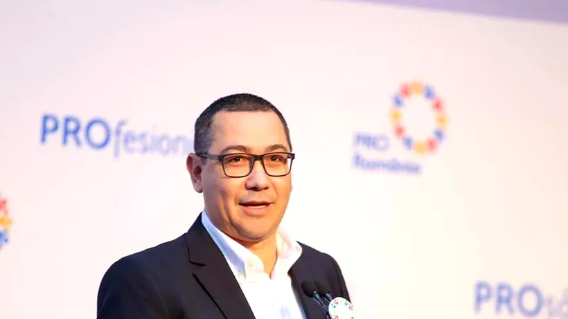 Ponta, mesaj dur pentru PNL: „Să spună că după vot nu se închide ţara, nu se vând toate companiile româneşti”