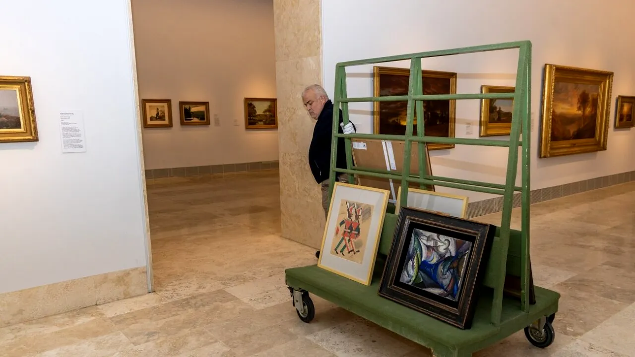 Lucrări de artă din Ucraina, transportate în secret la Madrid pentru o amplă expoziţie