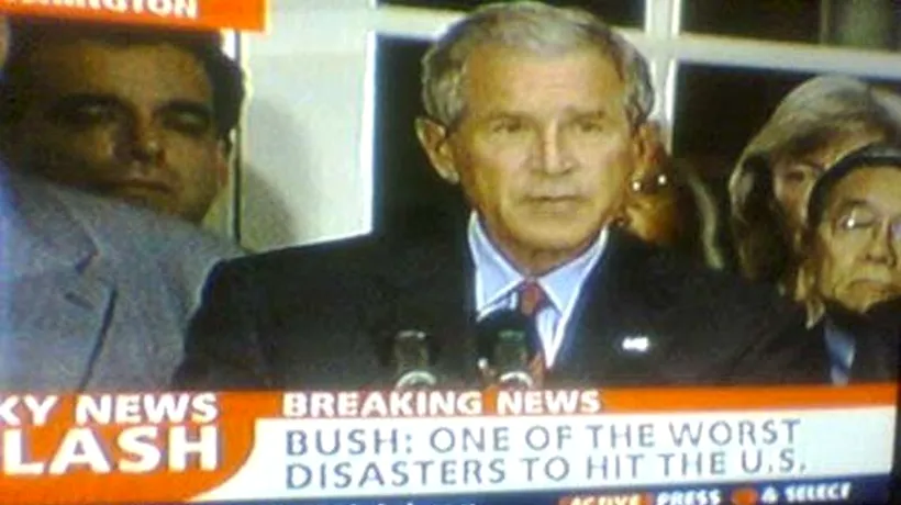 Cele mai amuzante titluri din presa americană. Bush: unul dintre cele mai mari DEZASTRE din istoria SUA. GALERIE FOTO