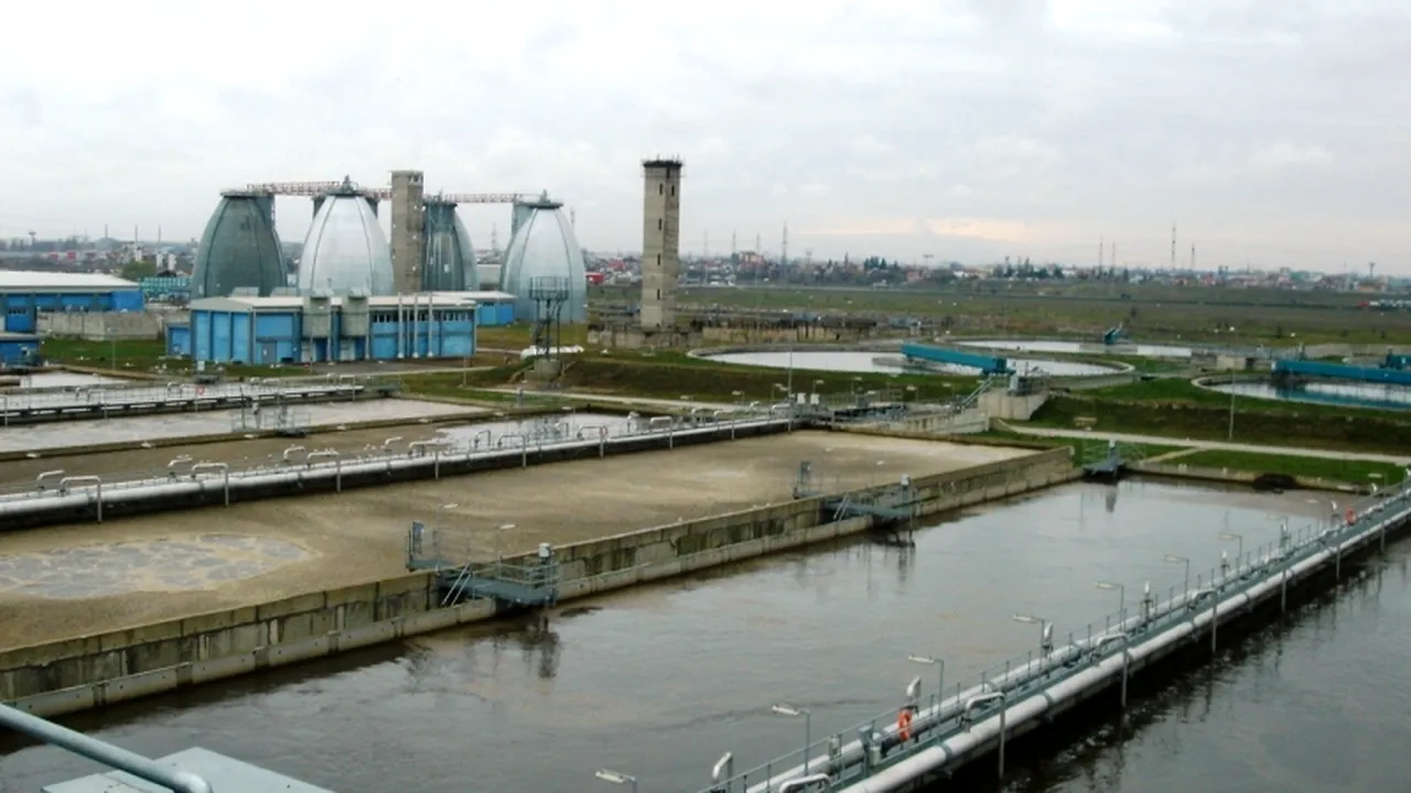 GALERIE FOTO: Cum se curăță apele Dâmboviței. Cu cât scade poluarea după ce apa trece prin două tipuri de epurare 