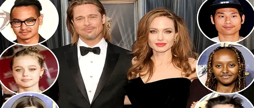 Angelina Jolie i-a dat „fatala” lui Brad Pitt. Ce le-a zis celor 6 copii despre tatăl lor