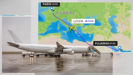VIDEO | Cazul aeronavei românești blocată pe aeroportul Vatry-Paris, în atenția presei franceze / Suspiciuni de migrație ilegală spre SUA
