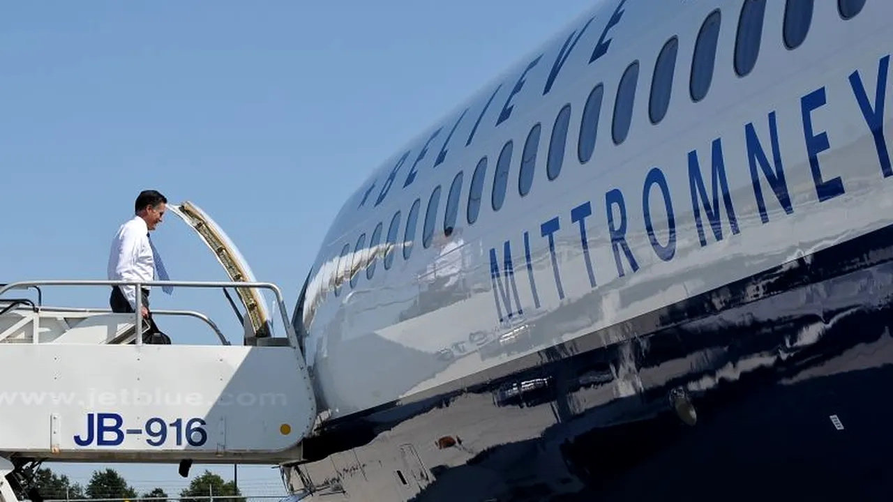 Mitt Romney și-a anulat o reuniune electorală în Colorado din cauza unui ACCIDENT AVIATIC