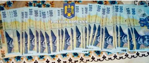 Bancnote FALSE de 100 de lei, puse în circulație în România. Polițișii au reținut două persoane suspecte, în urma unor percheziţii domiciliare
