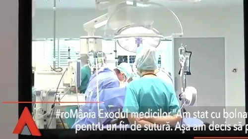 #roMânia EXODUL medicilor și sănătatea BOLNAVĂ a unui popor. Am stat TREI ORE așteptând un fir de sutură