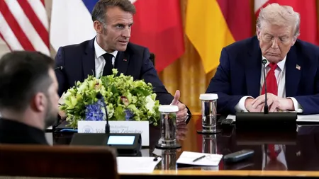 Condiția formulată de la MACRON la reuniunea de la Casa Albă /„Vorbim despre securitatea întregului continent european”