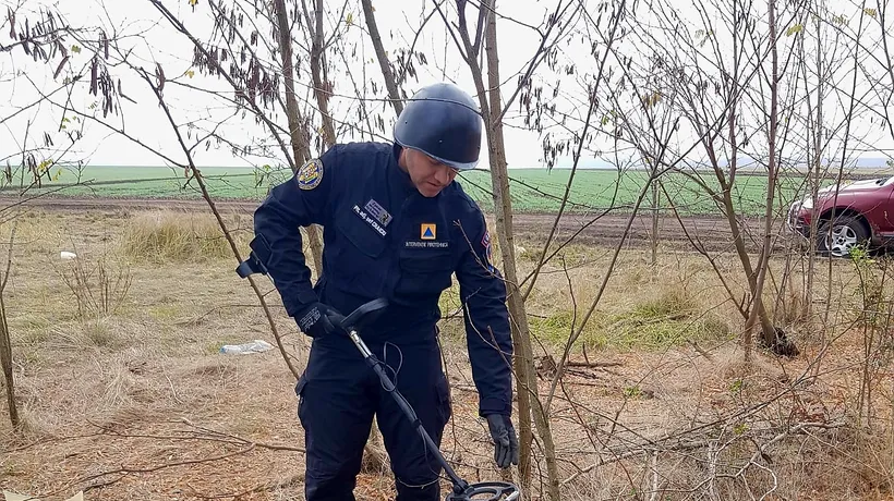 Colete cu droguri îngropate în Pădurea Băneasa, descoperite întâmplător