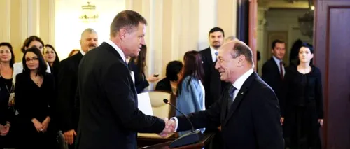 Iohannis, validat ca președinte de CCR: Românii au spus foarte clar: stop și de la capăt. Băsescu: Las moștenire o țară care are opțiuni de dreapta