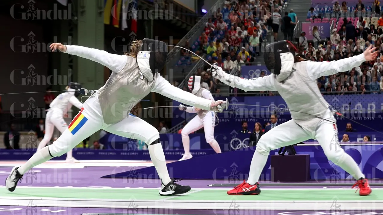 Victorie în primul tur la floretă individual feminin după un final de infarct. „Mă consult și cu psihologul”