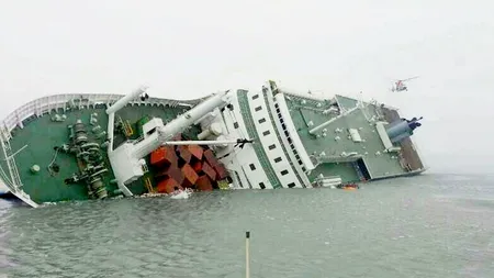 Ce pedeapsă a primit căpitanul feribotului sud-coreean Sewol, acuzat că a abandonat peste 300 de pasageri 