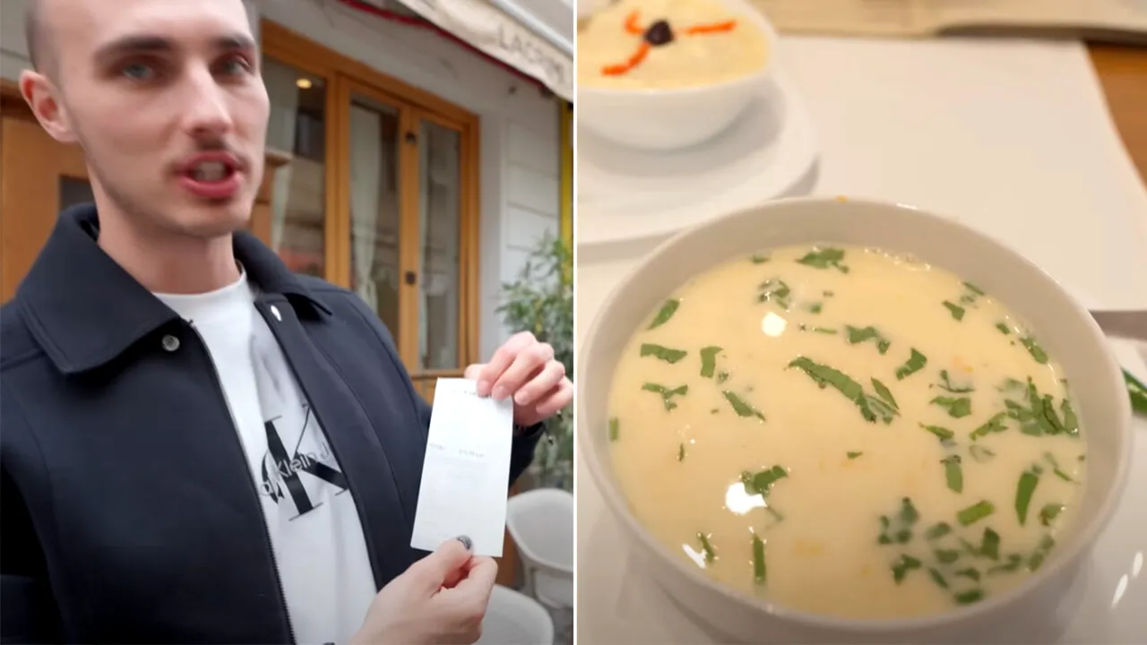 Cât a plătit acest bucureștean pentru o ciorbă, în restaurantul lui Mircea Dinescu din Centrul Vechi