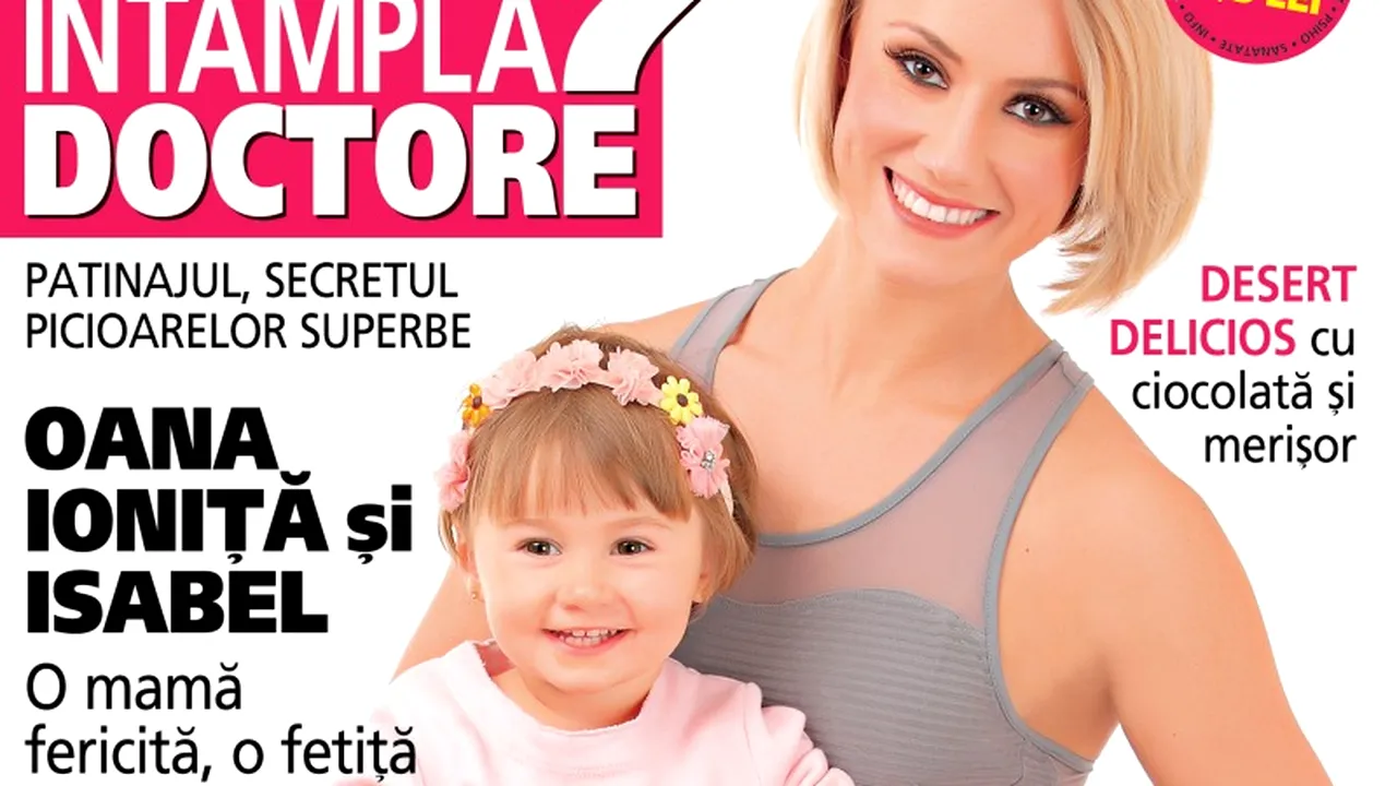 Oana Ioniță, primul pictorial împreună cu fetița ei, Isabel