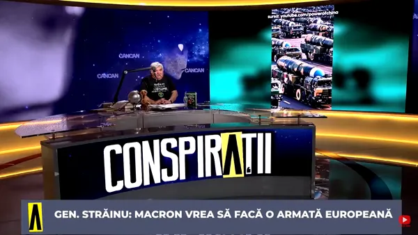 Gen. Emil Străinu: „Acest mic Napoleon și-a adus aminte că Franța are arme nucleare”