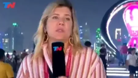 VIDEO | O jurnalistă a fost jefuită chiar în timpul unei transmisiuni live din Qatar