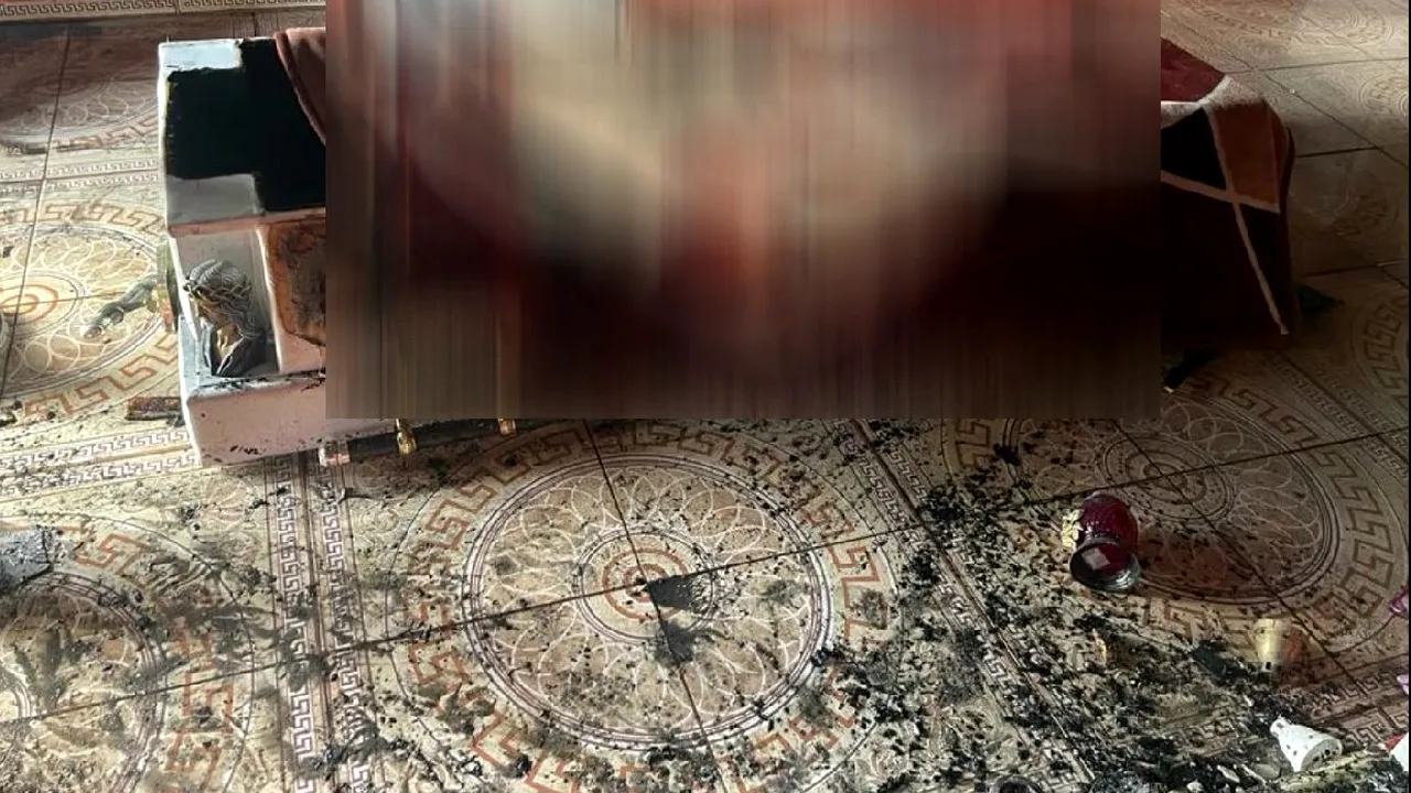 Un sicriu frigorific, în care se afla cadavrul unui tânăr, a explodat. Ce a provocat incendiul