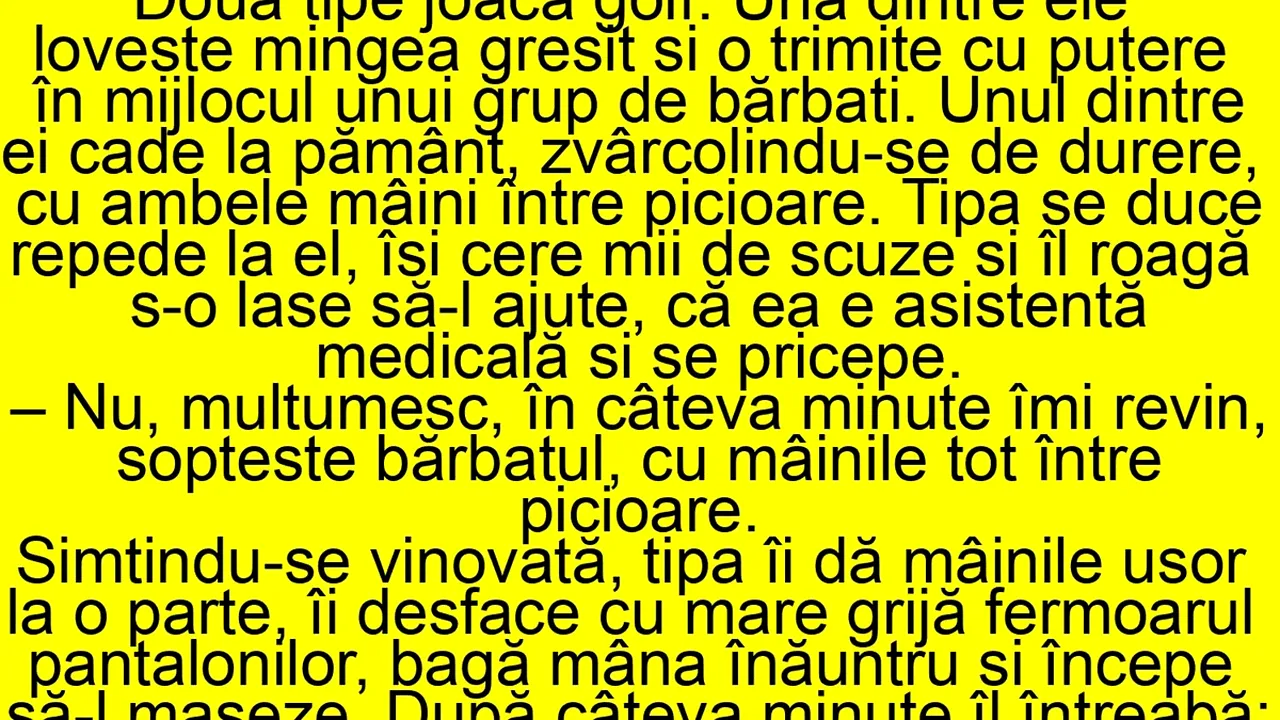 BANCUL ZILEI | Două tipe jucau golf