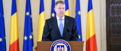 STARE de URGENȚĂ. Președintele Klaus Iohannis va susține, luni, o declarație de presă la Cotroceni la ora 15:00