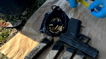 Poliția a pescuit PISTOLUL letal furat din casa ofițerului antitero de pe fundul lacului Pantelimon. Cine sunt spărgătorii