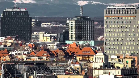 Munții Carpați, vizibili din centrul Capitalei. Meteorologii explică de ce apare acest fenomen 