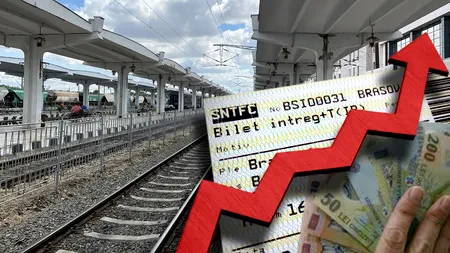 Biletele de tren se scumpesc de luni. Ce surprize ne mai așteaptă la ghișee