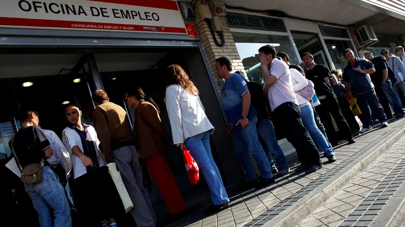 Șomajul din Spania a atins un nivel record