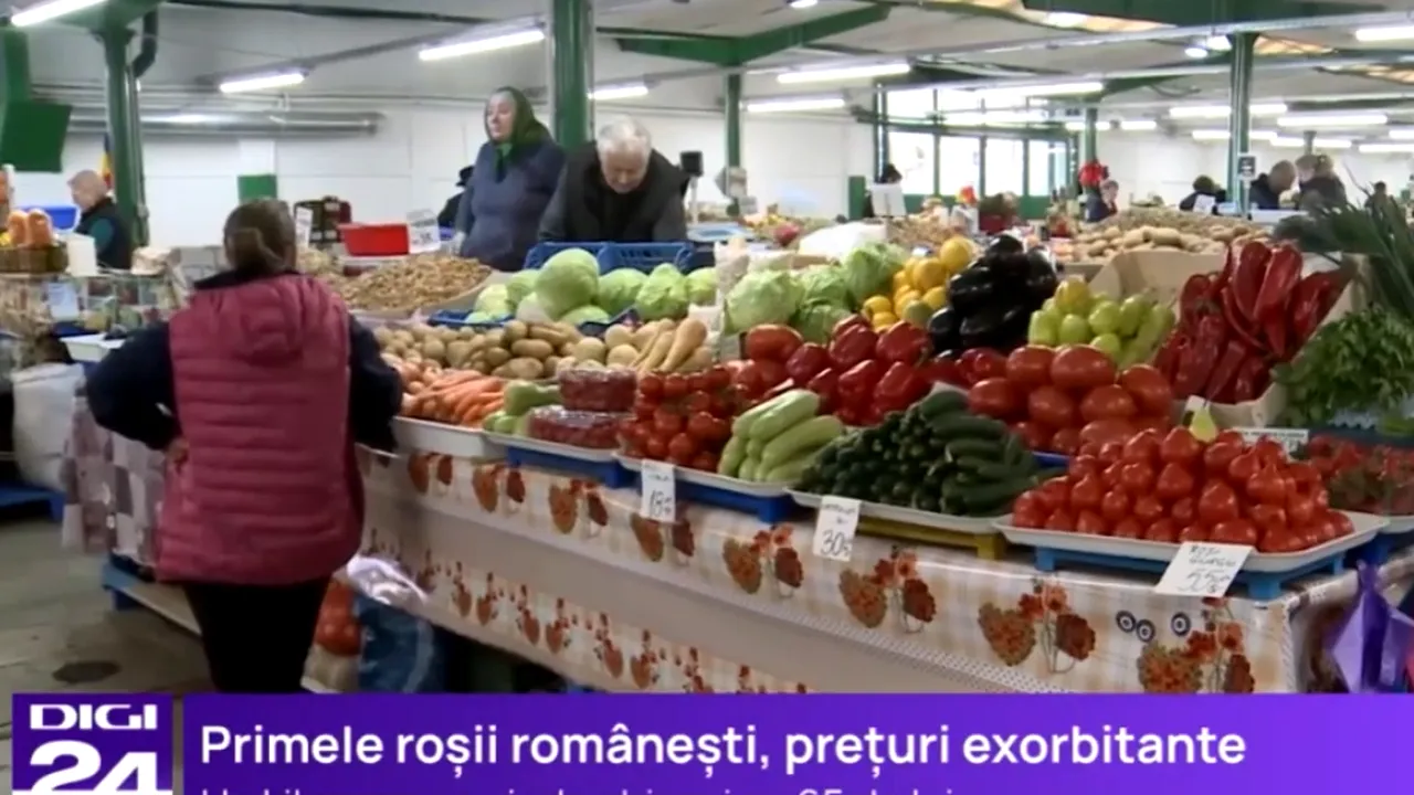 Prețul URIAȘ cu care se vinde un kilogram de roșii românești. Îți faci provizii mari de carne cu banii aceștia