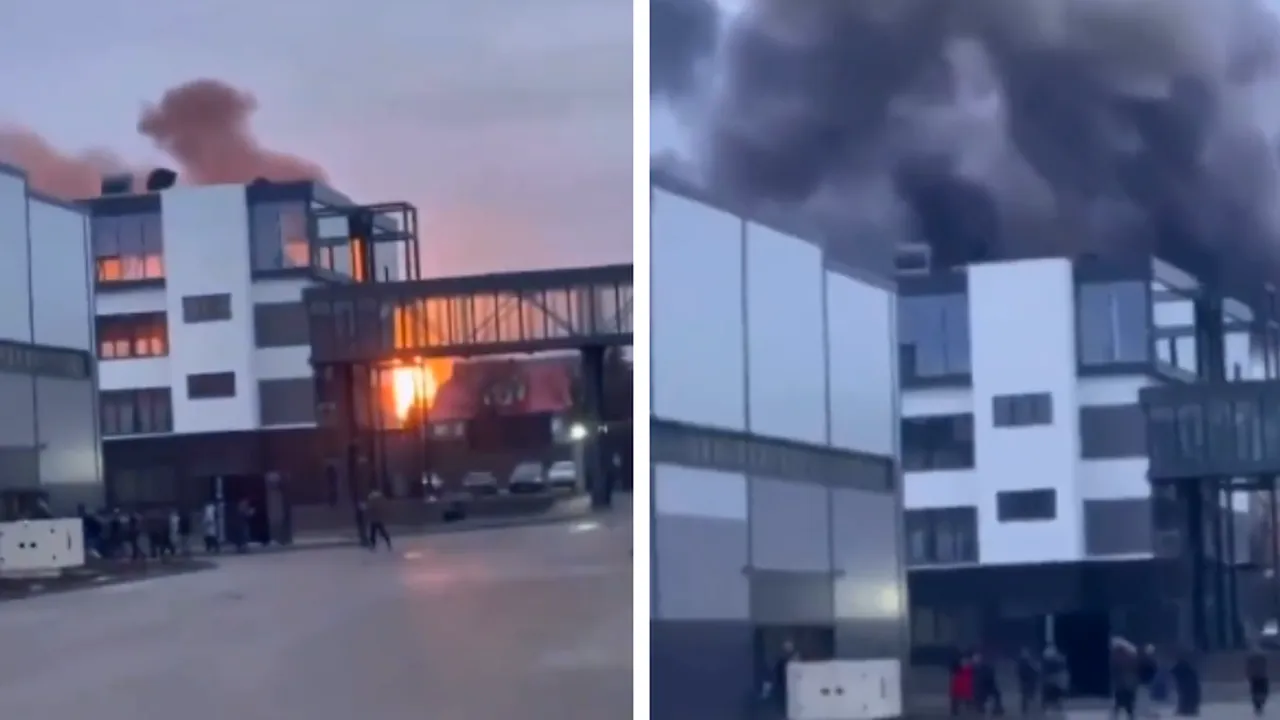 VIDEO| O rachetă rusească lovește un aeroport din Ucraina, aflat la 150 de km de România