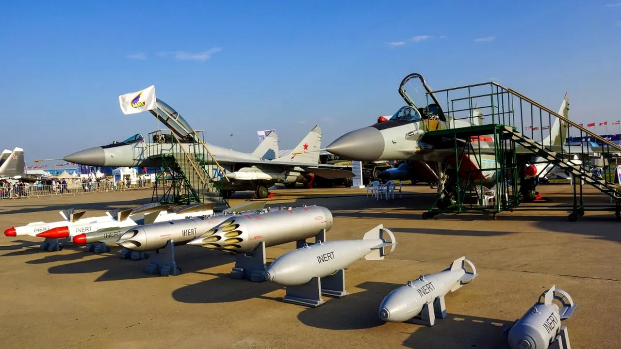 Țara care ocupă locul II în lume la producția de armament a avut vânzări de 54,1 miliarde USD în 2017