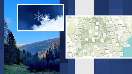 Când vin primele ninsori. Prognoza de ultimă oră a meteorologilor ANM, în exclusivitate pentru Gândul. Un front atmosferic rece pătrunde în România dinspre Europa Centrală