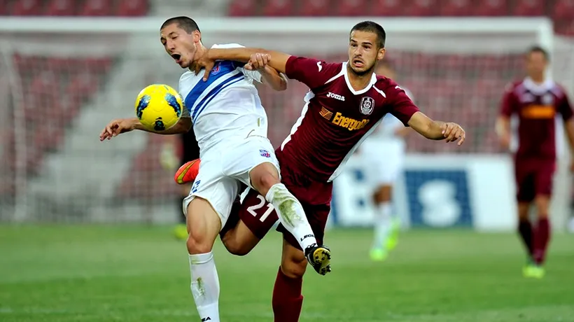 Dinamo Minsk - CFR Cluj, scor 1-0, în prima manșă a turului trei preliminar al Ligii Europa