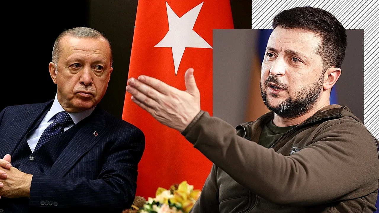 Zelenski se întâlnește cu Erdogan, vineri, în ziua 499 de război. Cei doi vor discuta despre acordul pentru cereale și aderarea la NATO