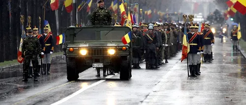 Peste 2700 militari români și străini vor participa la parada de 1 Decembrie. Străzile pe care circulația va fi restricționată în Capitală