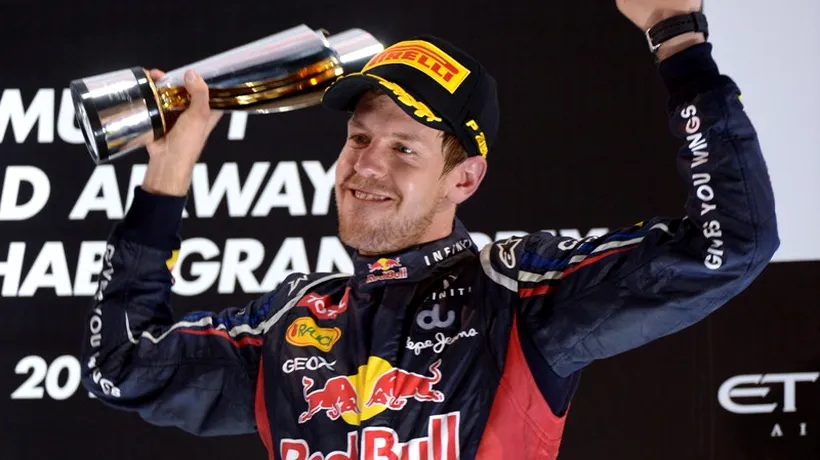 Sebastian Vettel, campion mondial în Formula 1 pentru a treia oară consecutiv