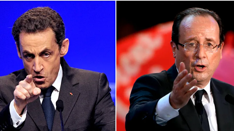 AFP: Sarkozy se află într-o situație delicată față de Hollande, după dezbaterea televizată