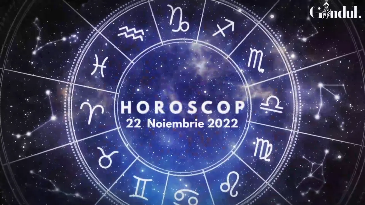 VIDEO | Horoscop marți, 22 noiembrie 2022. Care sunt nativii avantajați de intrarea Soarelui în Săgetător