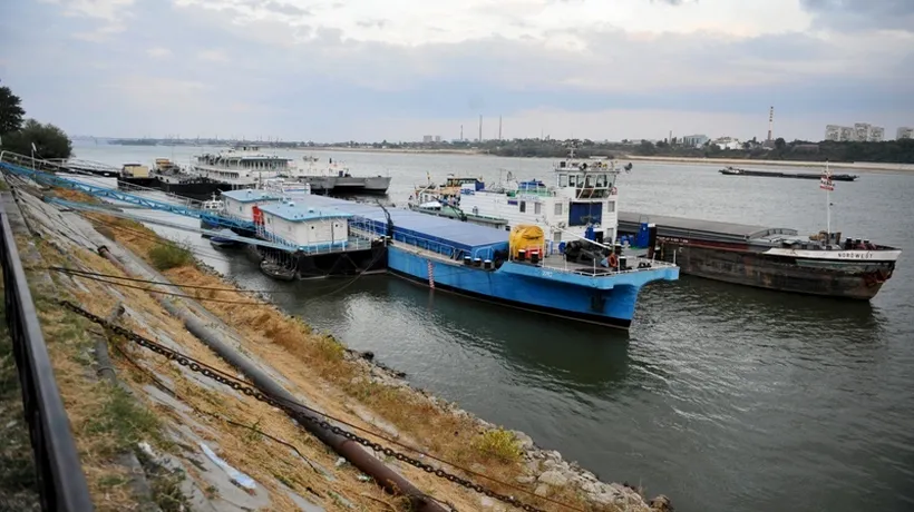 Populația din Calafat ar putea rămâne fără apă din cauza debitului scăzut al Dunării