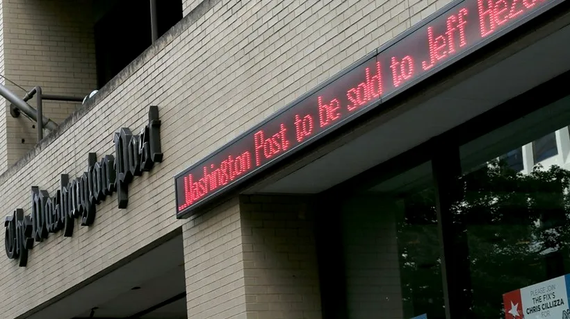 Washington Post va fi cumpărat de fondatorul Amazon