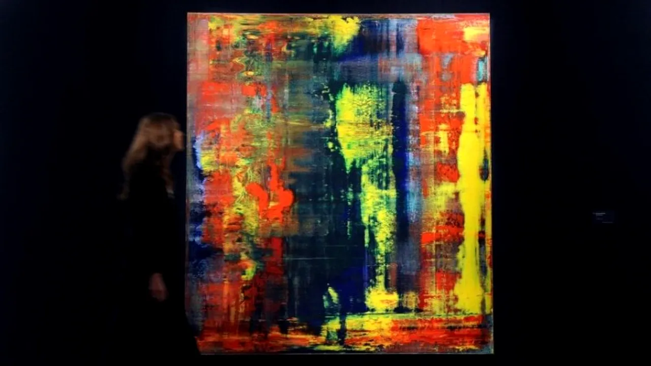 Un tablou de Gerhard Richter, vândut pentru 34,2 milioane de dolari la o licitație la Londra