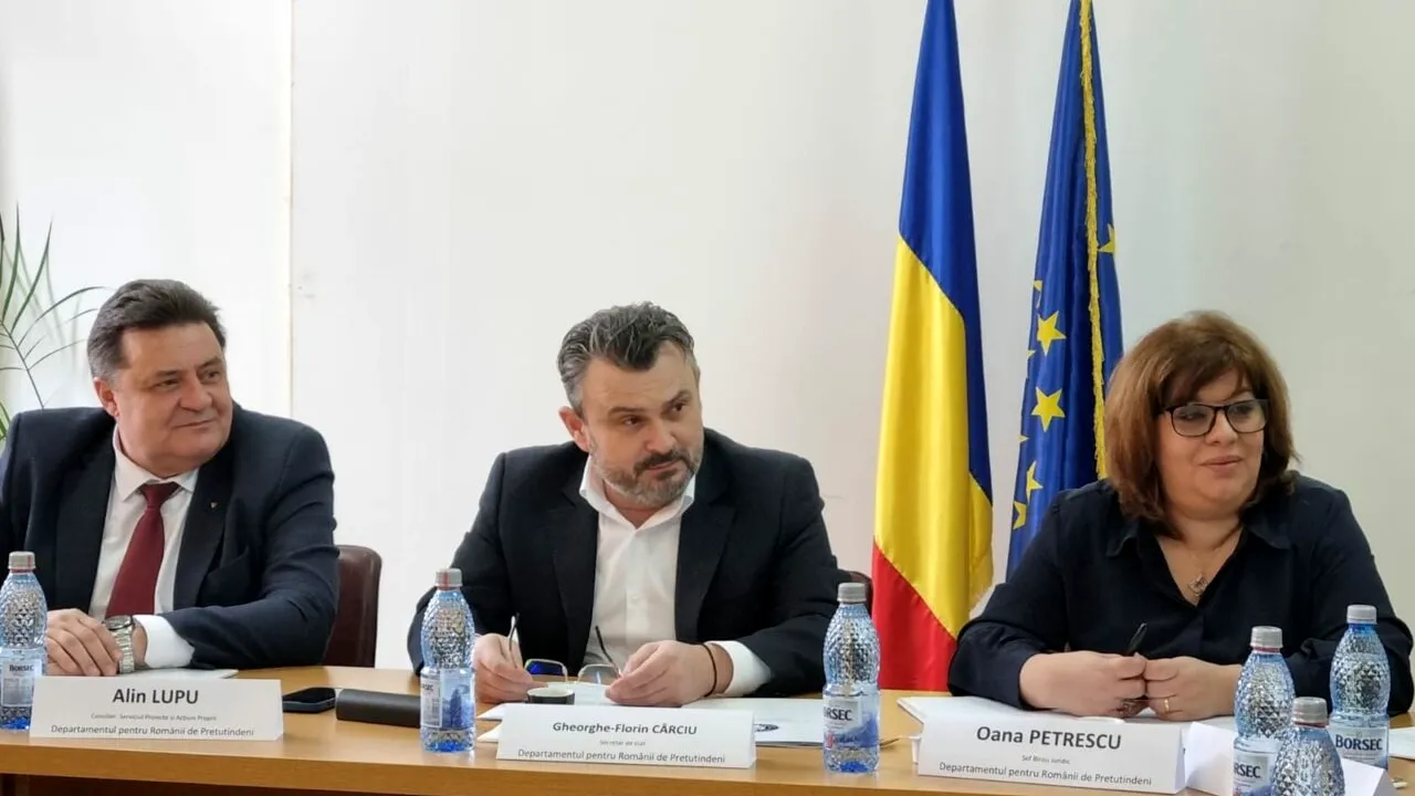 Grup de lucru interministerial în sprijinul românilor de pretutindeni. Școlarizarea în învățământul superior de stat din România, pe agenda discuțiilor