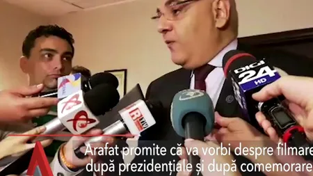 Arafat promite că va vorbi despre filmarea Colectiv după prezidențiale și după comemorarea tragediei