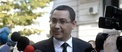 Victor Ponta vrea moțiune de cenzură