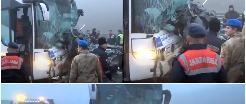 VIDEO | ACCIDENT cu 11 morți și peste 50 de răniți pe o autostradă din Turcia