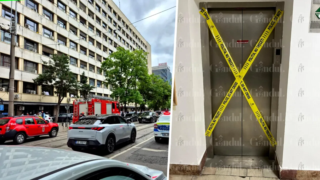 Mărturii terifiante din „liftul groazei” de la Ministerul Transporturilor: „Am căzut dintr-o dată și credeam că nu ne mai oprim”