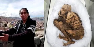 Un cadavru mumificat, vechi de 800 de ani, descoperit într-o geantă pentru transportat mâncare, în Peru. Ce spun autoritățile