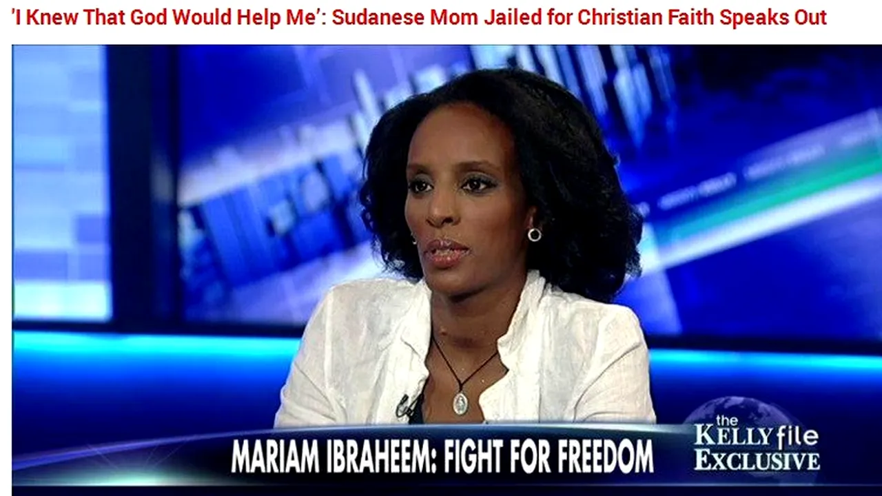 Cele mai emoționante povești din 2014. Această femeie a fost condamnată la moarte pentru că s-a măritat cu un bărbat interzis ei